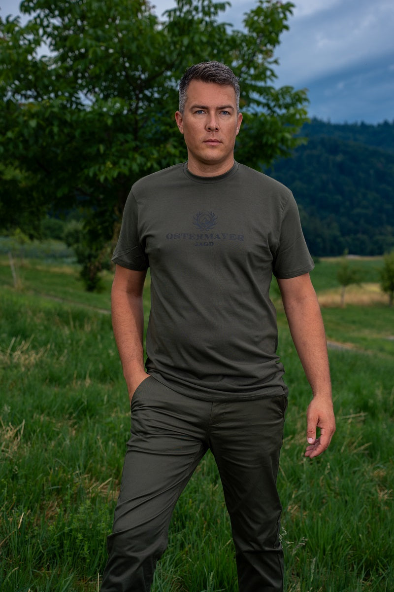 Logo T-Shirt oliv